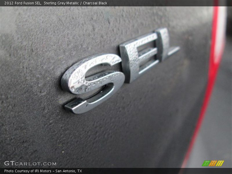 Sterling Grey Metallic / Charcoal Black 2012 Ford Fusion SEL