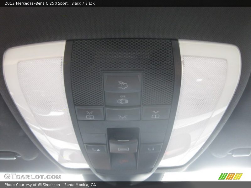 Black / Black 2013 Mercedes-Benz C 250 Sport