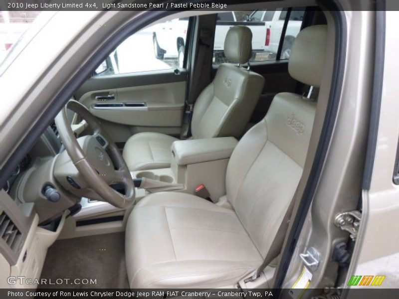 Front Seat of 2010 Liberty Limited 4x4