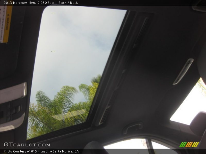Black / Black 2013 Mercedes-Benz C 250 Sport
