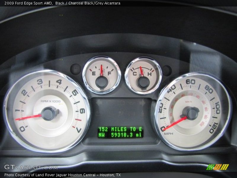  2009 Edge Sport AWD Sport AWD Gauges