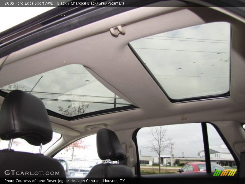 Sunroof of 2009 Edge Sport AWD