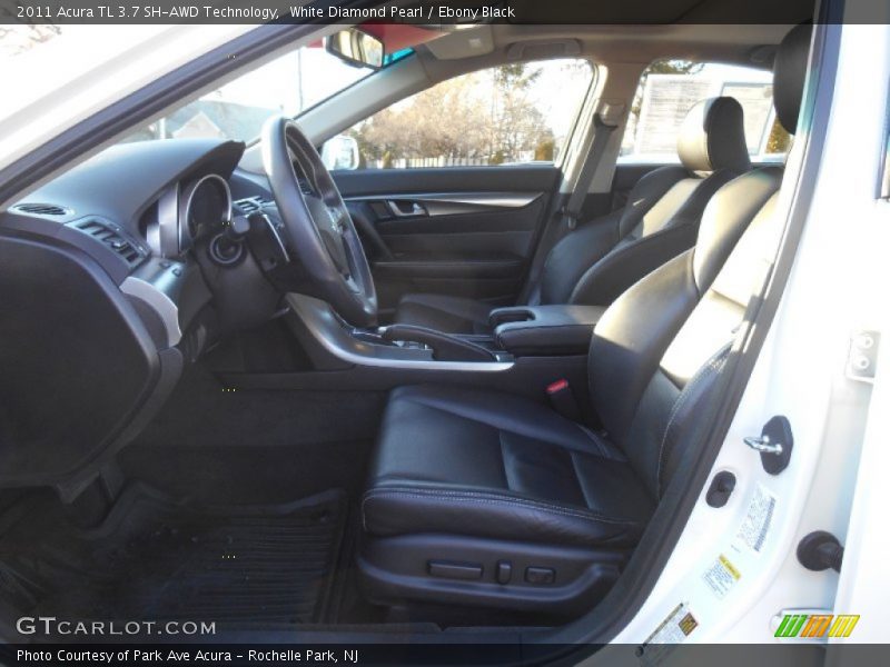 White Diamond Pearl / Ebony Black 2011 Acura TL 3.7 SH-AWD Technology