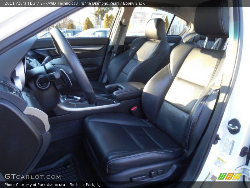 White Diamond Pearl / Ebony Black 2011 Acura TL 3.7 SH-AWD Technology