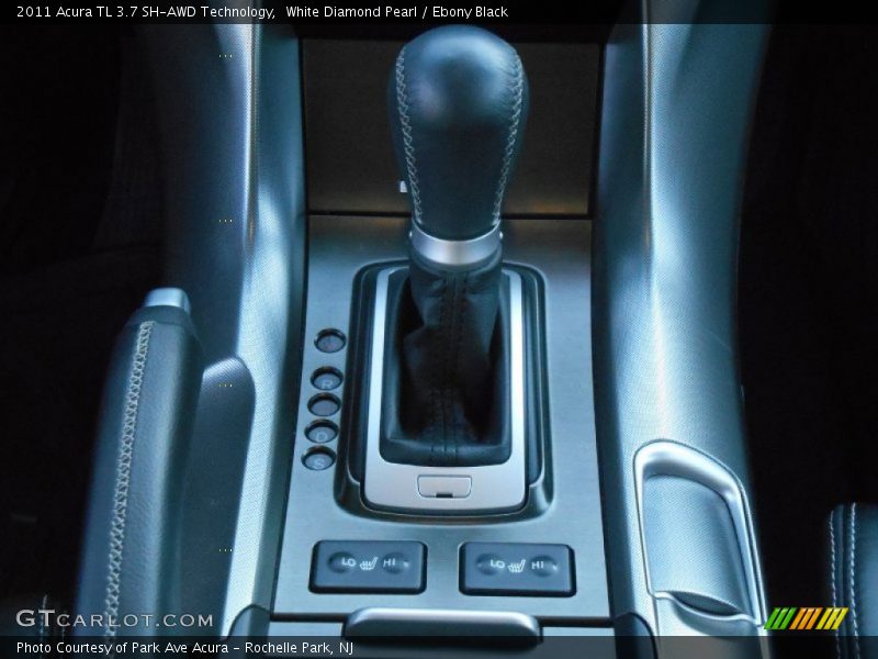 White Diamond Pearl / Ebony Black 2011 Acura TL 3.7 SH-AWD Technology