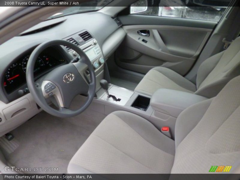 Super White / Ash 2008 Toyota Camry LE