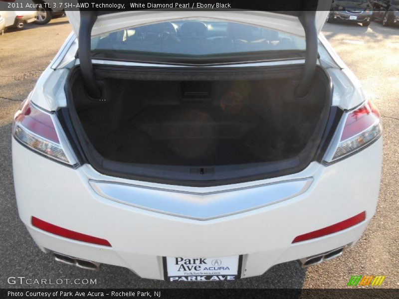 White Diamond Pearl / Ebony Black 2011 Acura TL 3.7 SH-AWD Technology