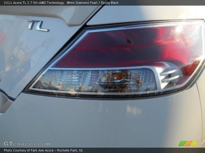 White Diamond Pearl / Ebony Black 2011 Acura TL 3.7 SH-AWD Technology