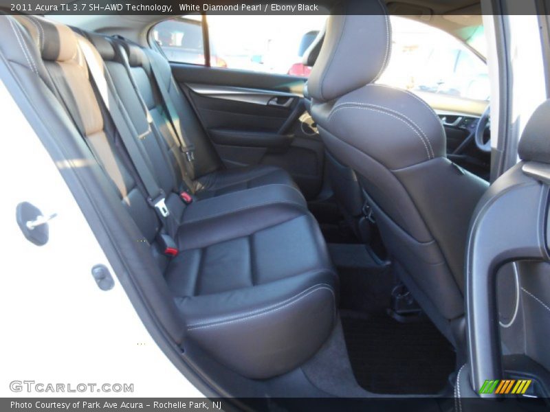 White Diamond Pearl / Ebony Black 2011 Acura TL 3.7 SH-AWD Technology