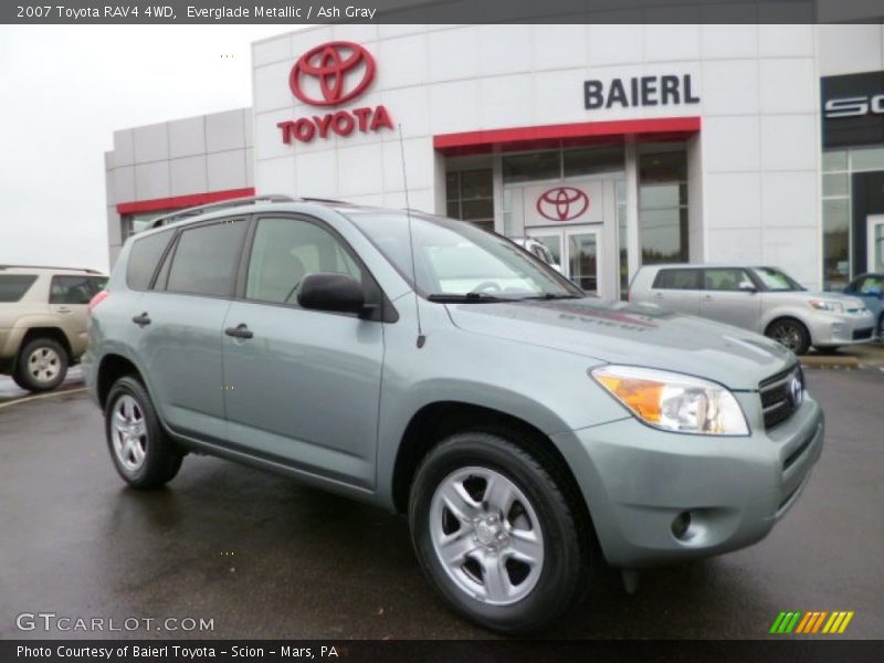 Everglade Metallic / Ash Gray 2007 Toyota RAV4 4WD