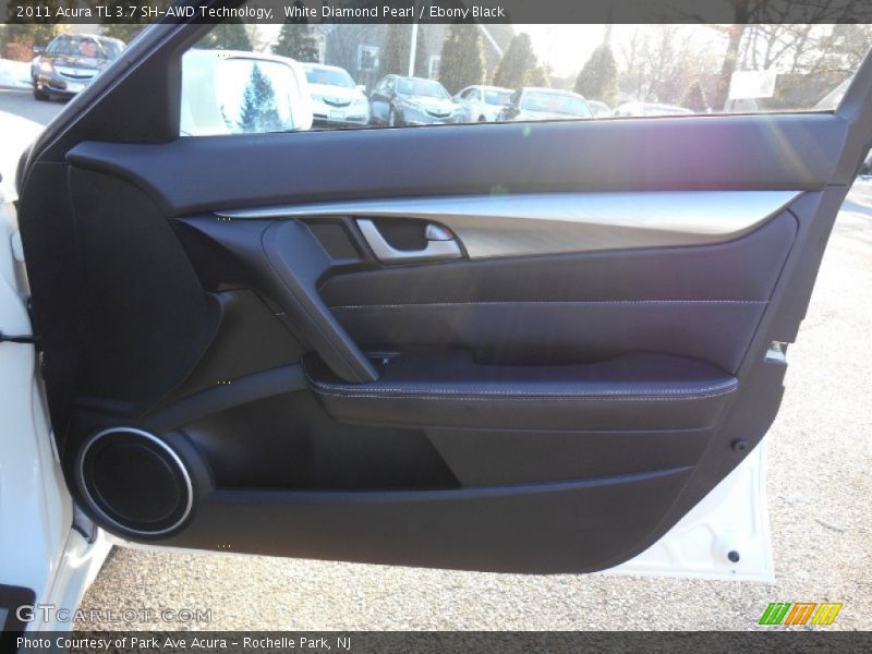 White Diamond Pearl / Ebony Black 2011 Acura TL 3.7 SH-AWD Technology