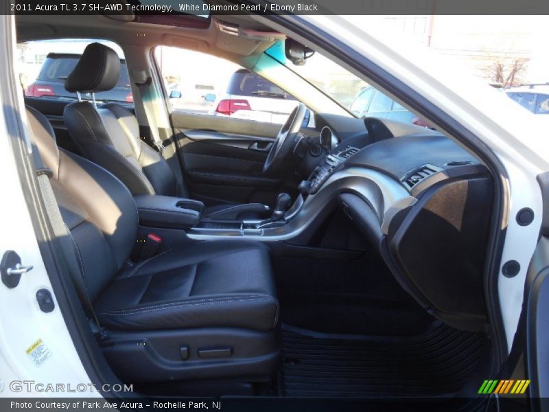 White Diamond Pearl / Ebony Black 2011 Acura TL 3.7 SH-AWD Technology