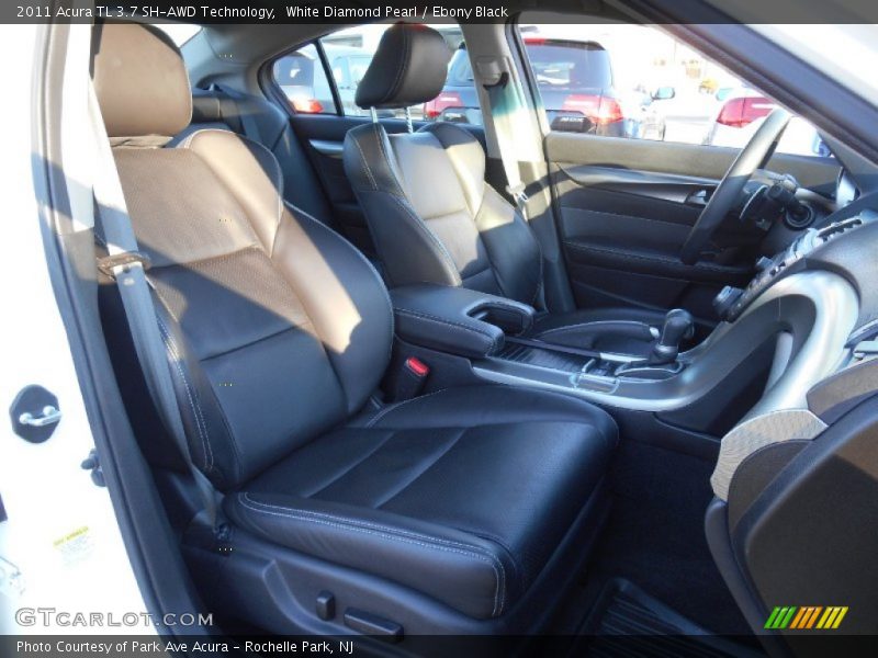 White Diamond Pearl / Ebony Black 2011 Acura TL 3.7 SH-AWD Technology