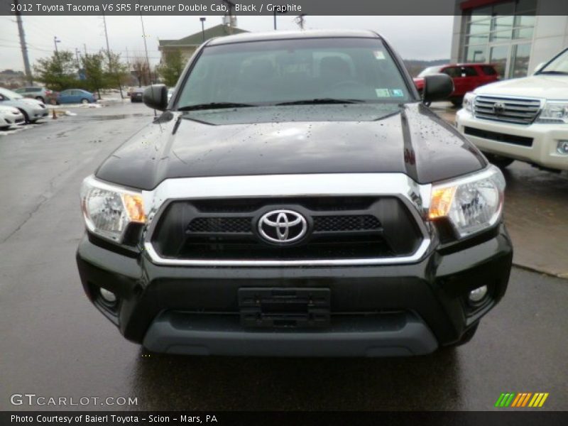 Black / Graphite 2012 Toyota Tacoma V6 SR5 Prerunner Double Cab