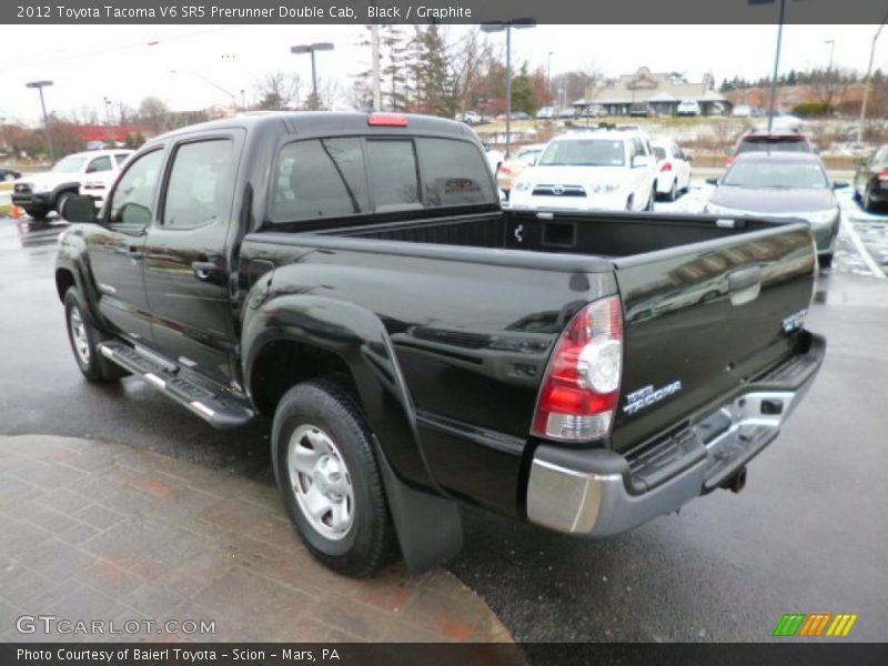 Black / Graphite 2012 Toyota Tacoma V6 SR5 Prerunner Double Cab