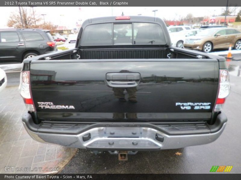 Black / Graphite 2012 Toyota Tacoma V6 SR5 Prerunner Double Cab