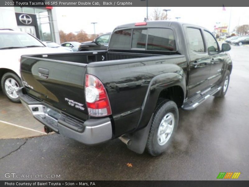 Black / Graphite 2012 Toyota Tacoma V6 SR5 Prerunner Double Cab