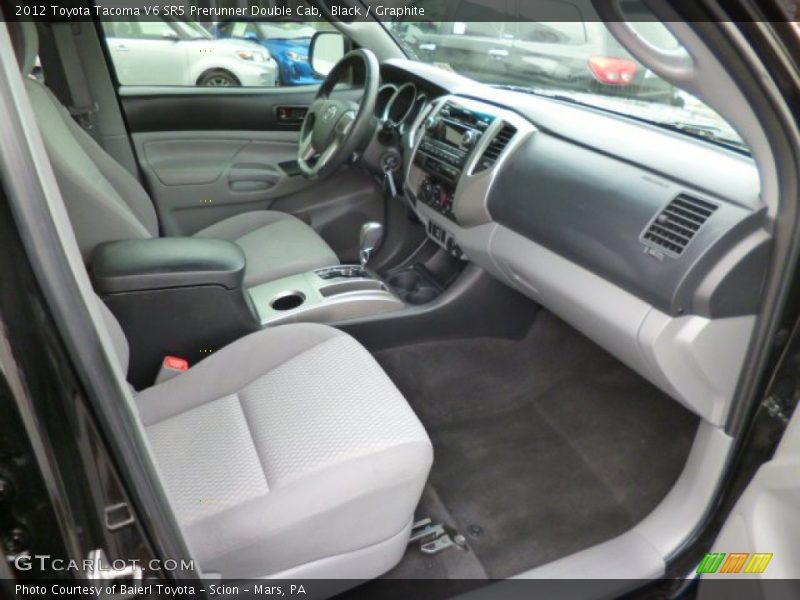 Black / Graphite 2012 Toyota Tacoma V6 SR5 Prerunner Double Cab