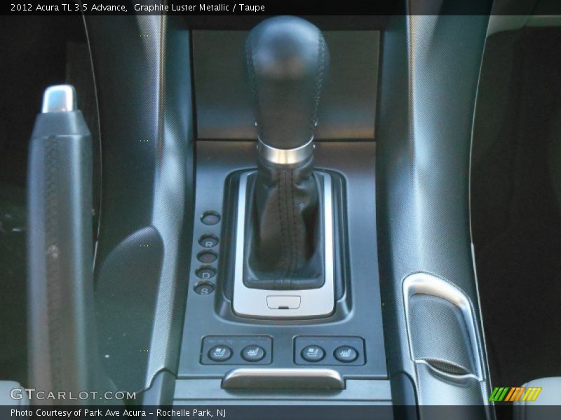 Graphite Luster Metallic / Taupe 2012 Acura TL 3.5 Advance