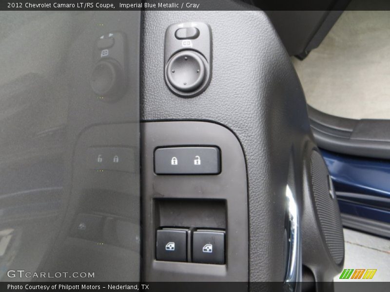 Imperial Blue Metallic / Gray 2012 Chevrolet Camaro LT/RS Coupe