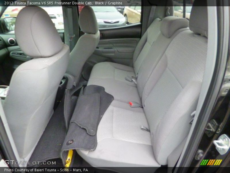 Black / Graphite 2012 Toyota Tacoma V6 SR5 Prerunner Double Cab