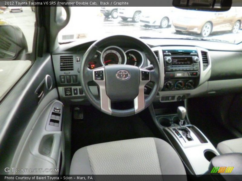 Black / Graphite 2012 Toyota Tacoma V6 SR5 Prerunner Double Cab