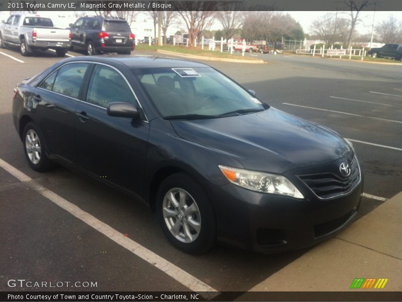 Magnetic Gray Metallic / Bisque 2011 Toyota Camry LE