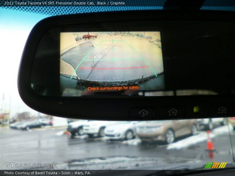 Black / Graphite 2012 Toyota Tacoma V6 SR5 Prerunner Double Cab