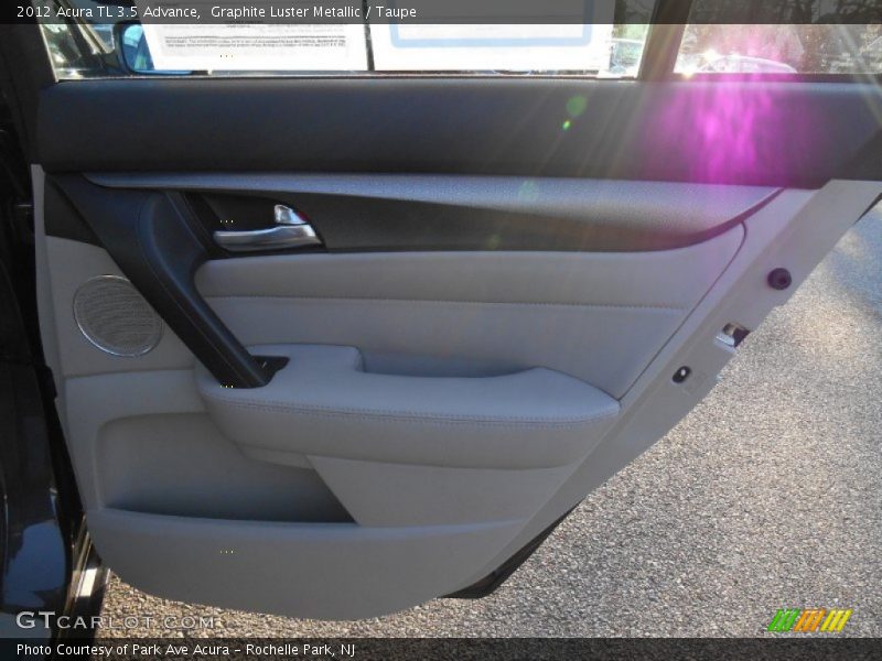 Graphite Luster Metallic / Taupe 2012 Acura TL 3.5 Advance