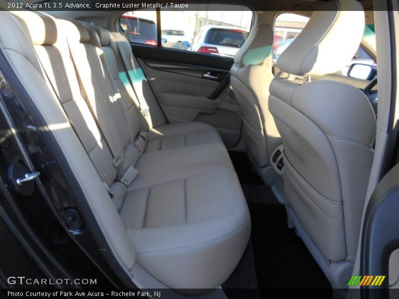 Graphite Luster Metallic / Taupe 2012 Acura TL 3.5 Advance