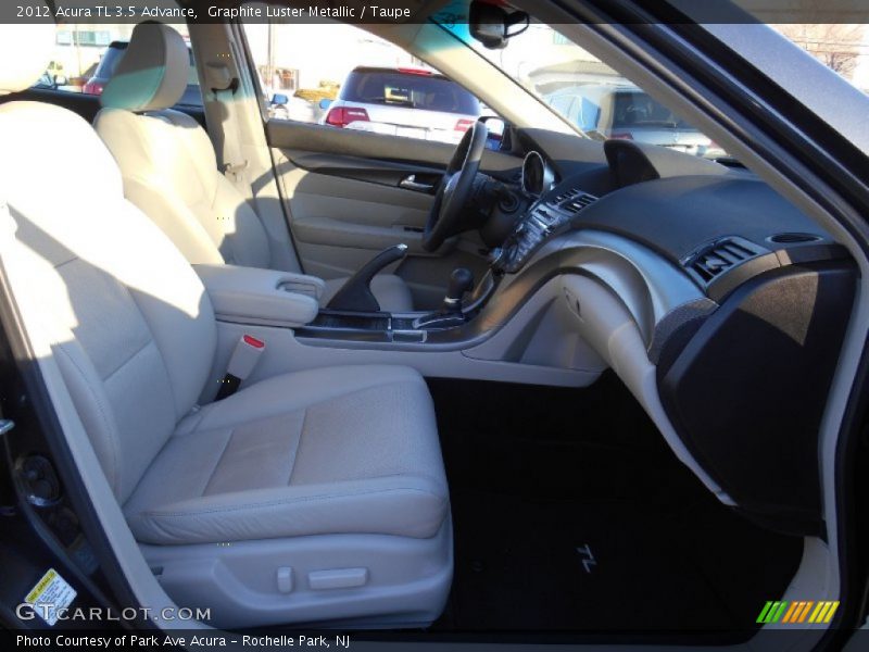 Graphite Luster Metallic / Taupe 2012 Acura TL 3.5 Advance