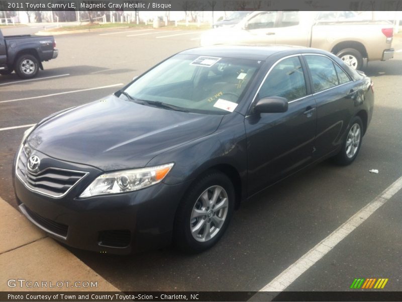 Magnetic Gray Metallic / Bisque 2011 Toyota Camry LE