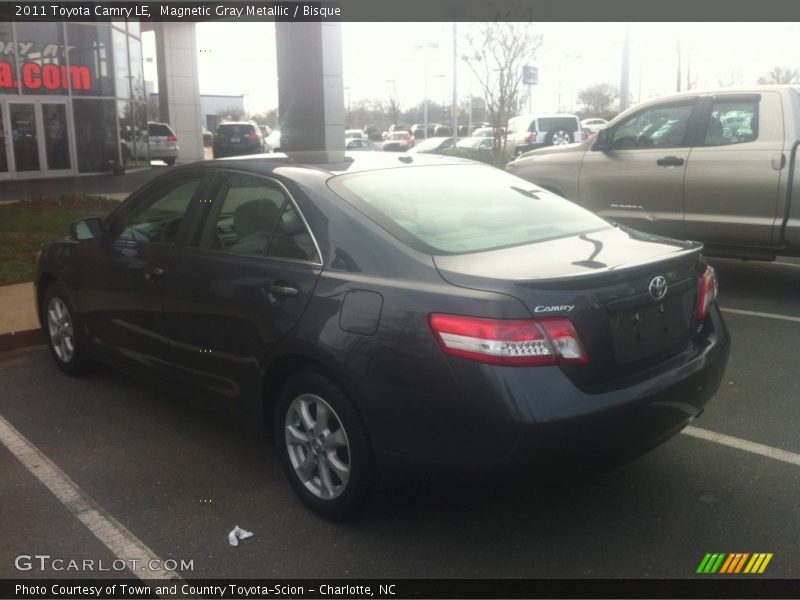 Magnetic Gray Metallic / Bisque 2011 Toyota Camry LE