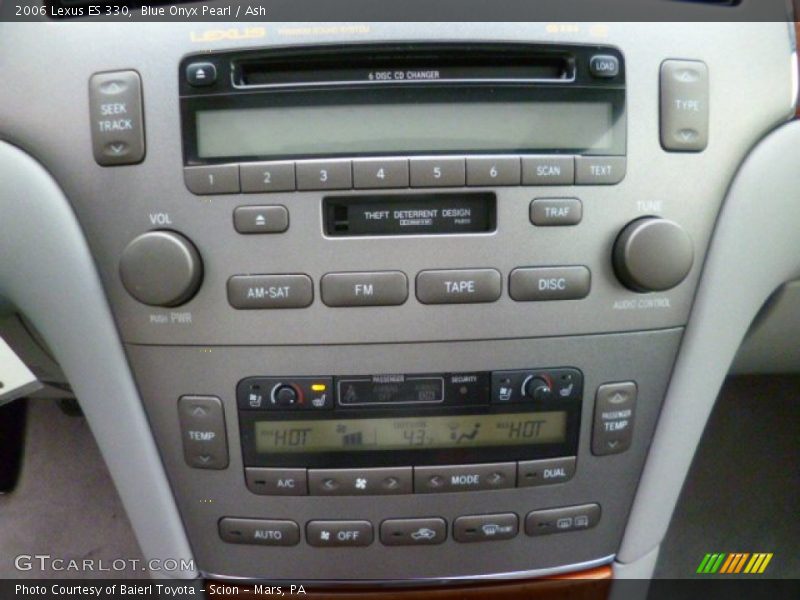 Blue Onyx Pearl / Ash 2006 Lexus ES 330