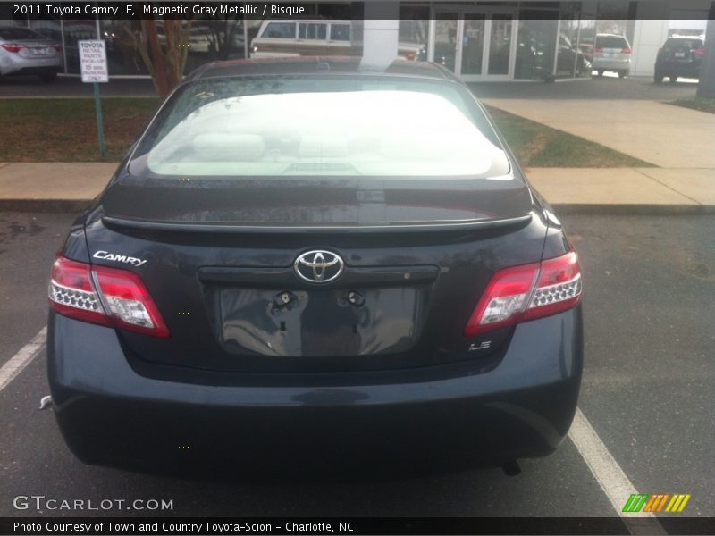 Magnetic Gray Metallic / Bisque 2011 Toyota Camry LE