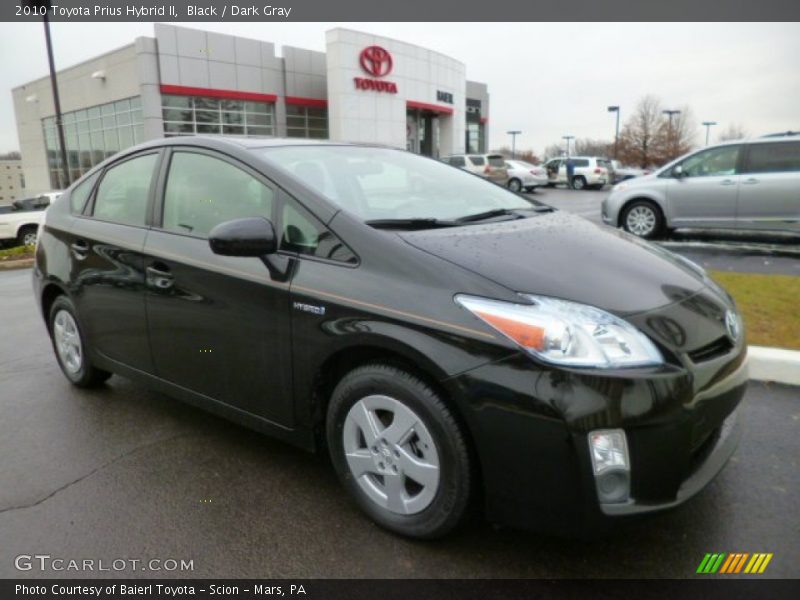 Black / Dark Gray 2010 Toyota Prius Hybrid II