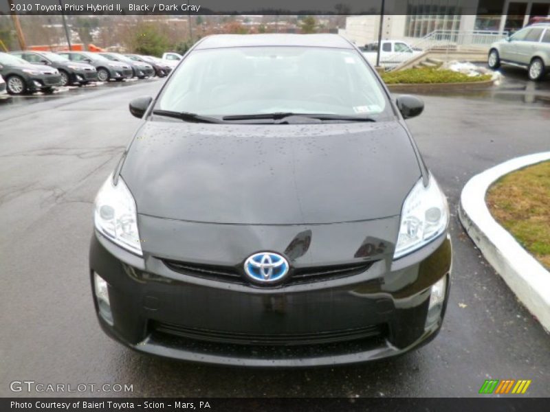 Black / Dark Gray 2010 Toyota Prius Hybrid II