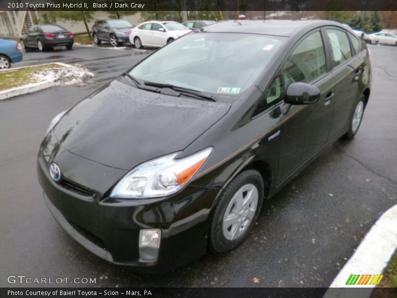 Black / Dark Gray 2010 Toyota Prius Hybrid II