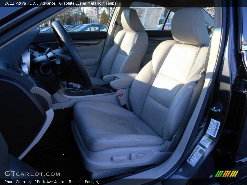 Graphite Luster Metallic / Taupe 2012 Acura TL 3.5 Advance