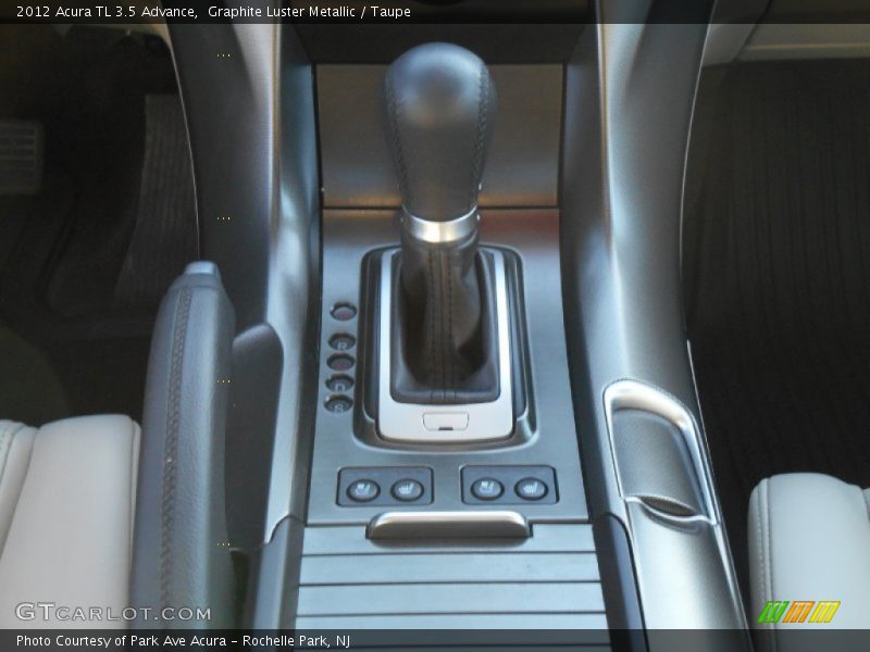 Graphite Luster Metallic / Taupe 2012 Acura TL 3.5 Advance