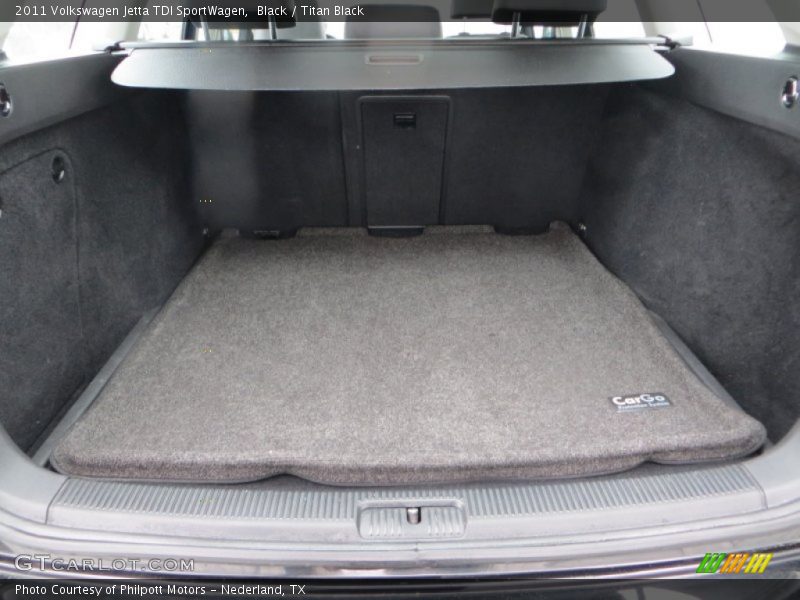 Black / Titan Black 2011 Volkswagen Jetta TDI SportWagen