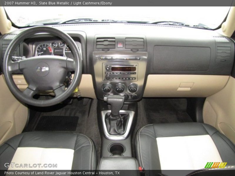Slate Blue Metallic / Light Cashmere/Ebony 2007 Hummer H3