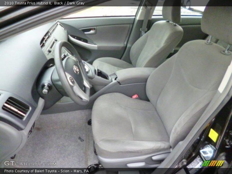 Black / Dark Gray 2010 Toyota Prius Hybrid II