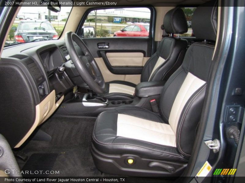 Slate Blue Metallic / Light Cashmere/Ebony 2007 Hummer H3