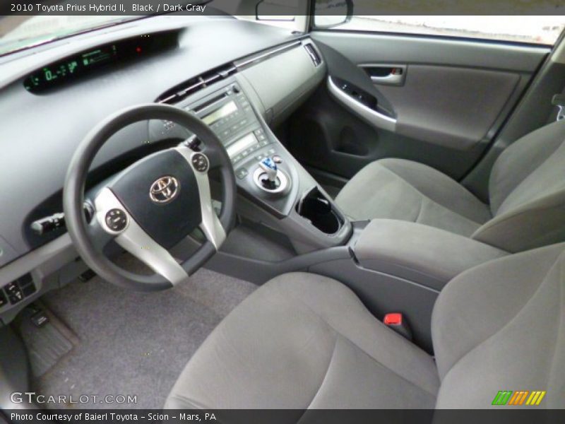 Black / Dark Gray 2010 Toyota Prius Hybrid II