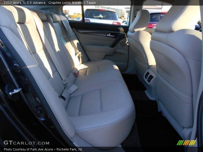 Graphite Luster Metallic / Taupe 2012 Acura TL 3.5 Advance