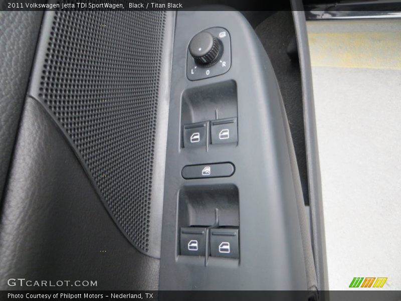 Black / Titan Black 2011 Volkswagen Jetta TDI SportWagen
