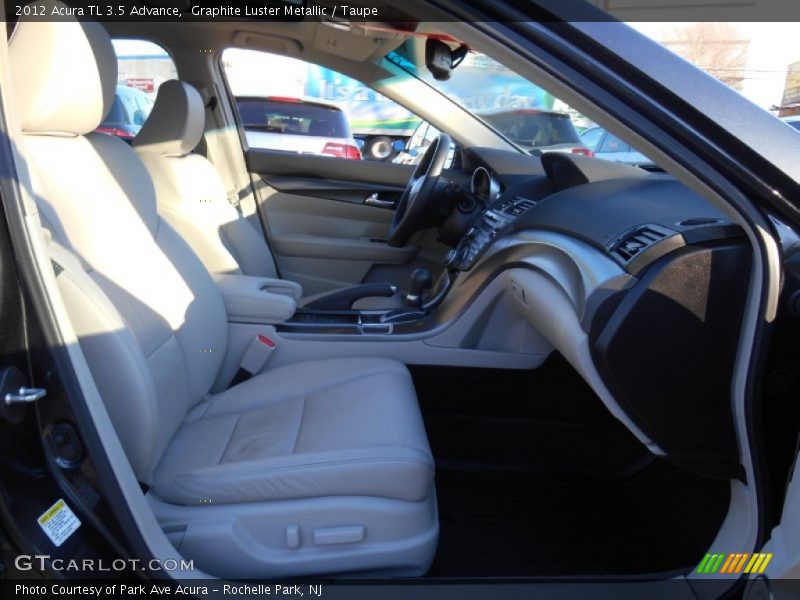 Graphite Luster Metallic / Taupe 2012 Acura TL 3.5 Advance