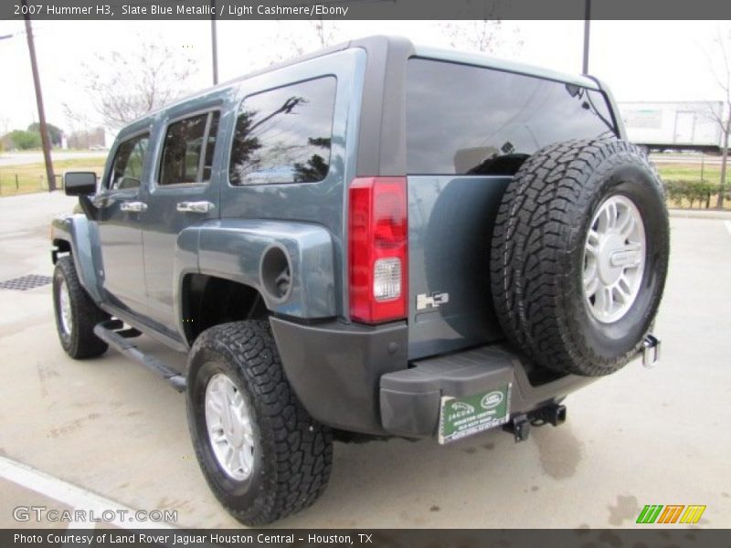 Slate Blue Metallic / Light Cashmere/Ebony 2007 Hummer H3