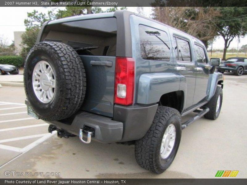 Slate Blue Metallic / Light Cashmere/Ebony 2007 Hummer H3